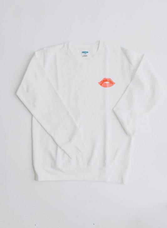 Chromatique Sweater - White (mini logo)