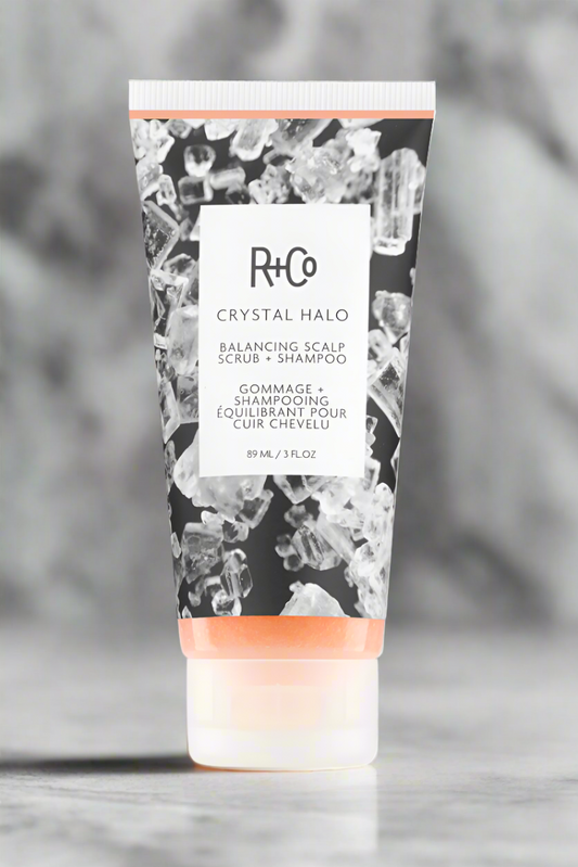 Crystal Halo Balancing Scalp Scrub + Shampoo